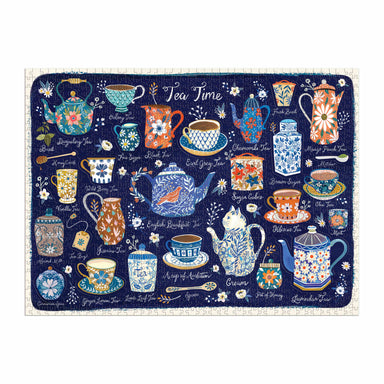 Tea Time 1000pc - shaped pieces - Galison