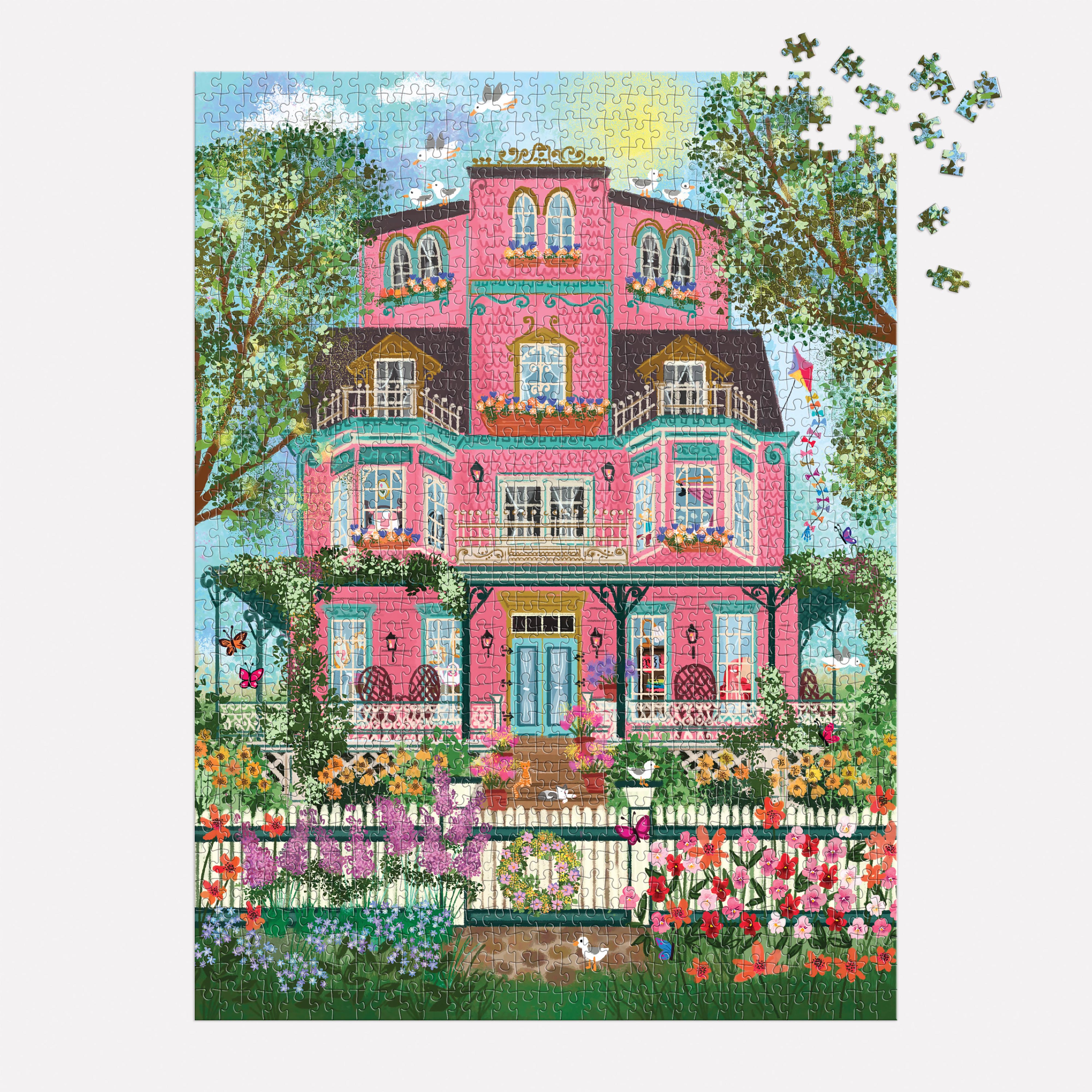 Joy Laforme Capeside Victorian Foil 1000pc - Galison