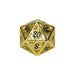 Clockwork Sun Dice Umbra Hoard Black/Gold - LPG Dice Set