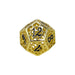 Clockwork Sun Dice Umbra Hoard Black/Gold - LPG Dice Set