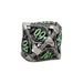Metal RPG Dragon Hollow Dice Set Metal/Green - LPG Dice Set