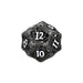 Metal RPG Dragon Hollow Dice Set Metal/Black - LPG Dice Set