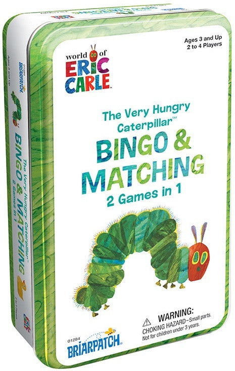 Bingo & Matching Tin Game - Very Hungry Caterpillar
