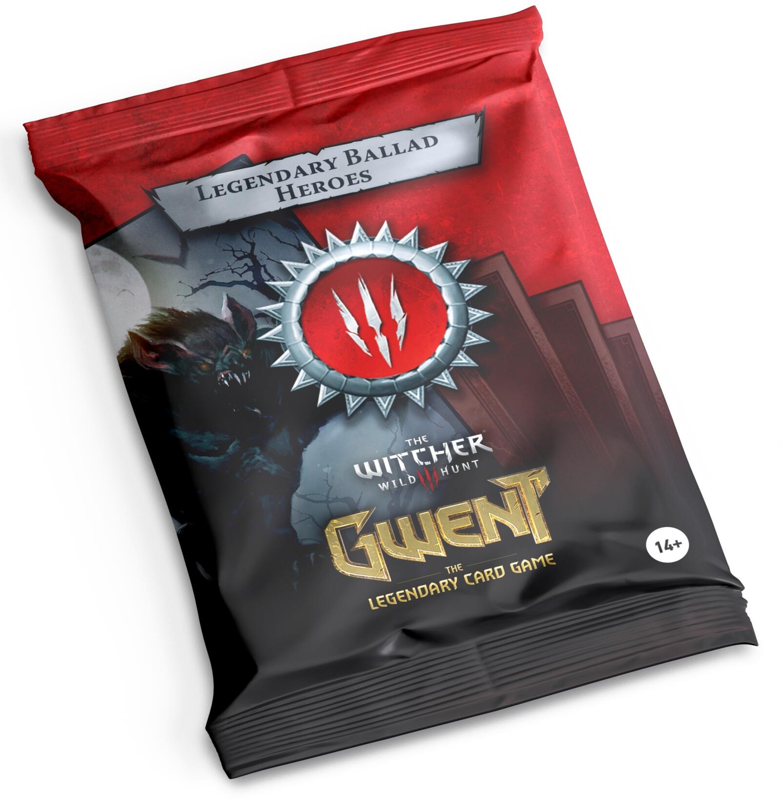 Gwent Monsters Card Set - The Witcher (Red)