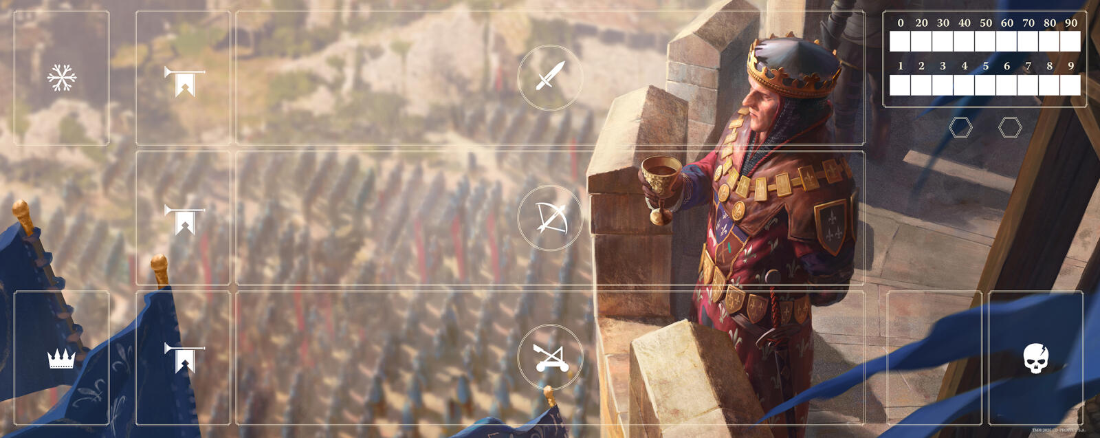 Gwent Northern Realms Playmat - The Witcher