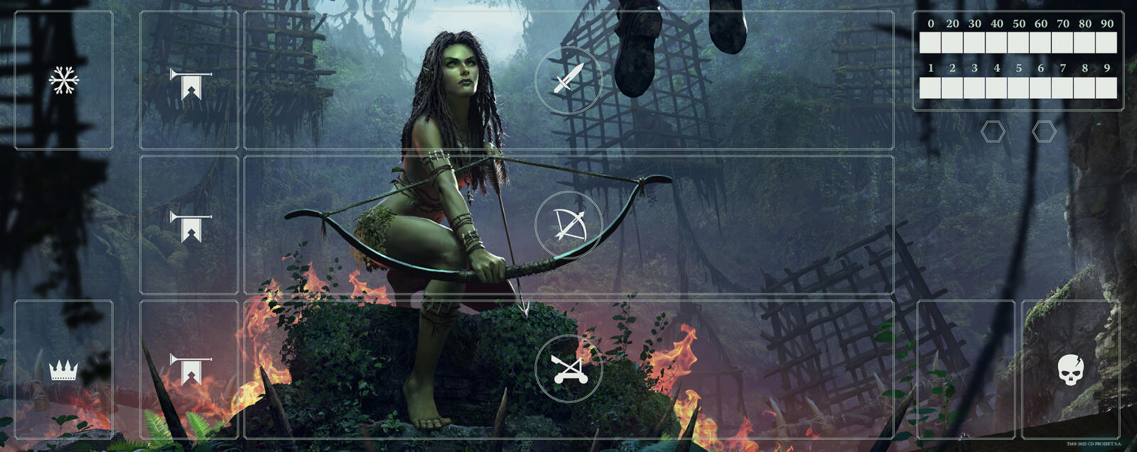 Gwent Scoiatael Playmat - The Witcher