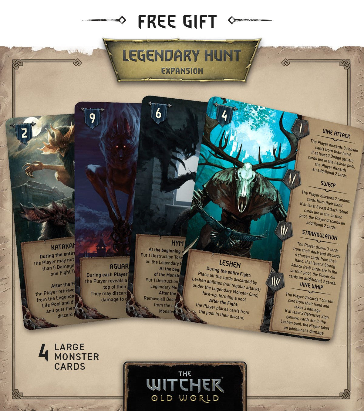 The Witcher Path of Destiny - Legendary Monsters (Expansion)