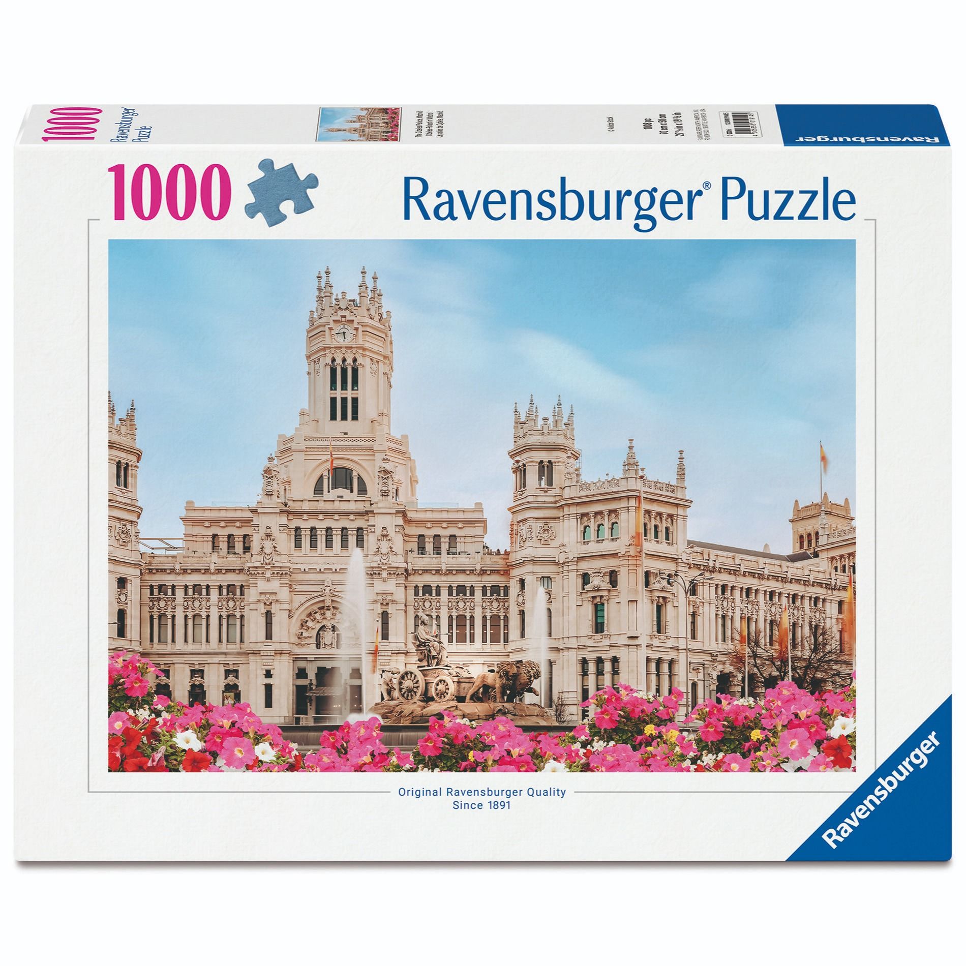 The Cibeles Palace, Madrid 1000 pieces - Ravensburger