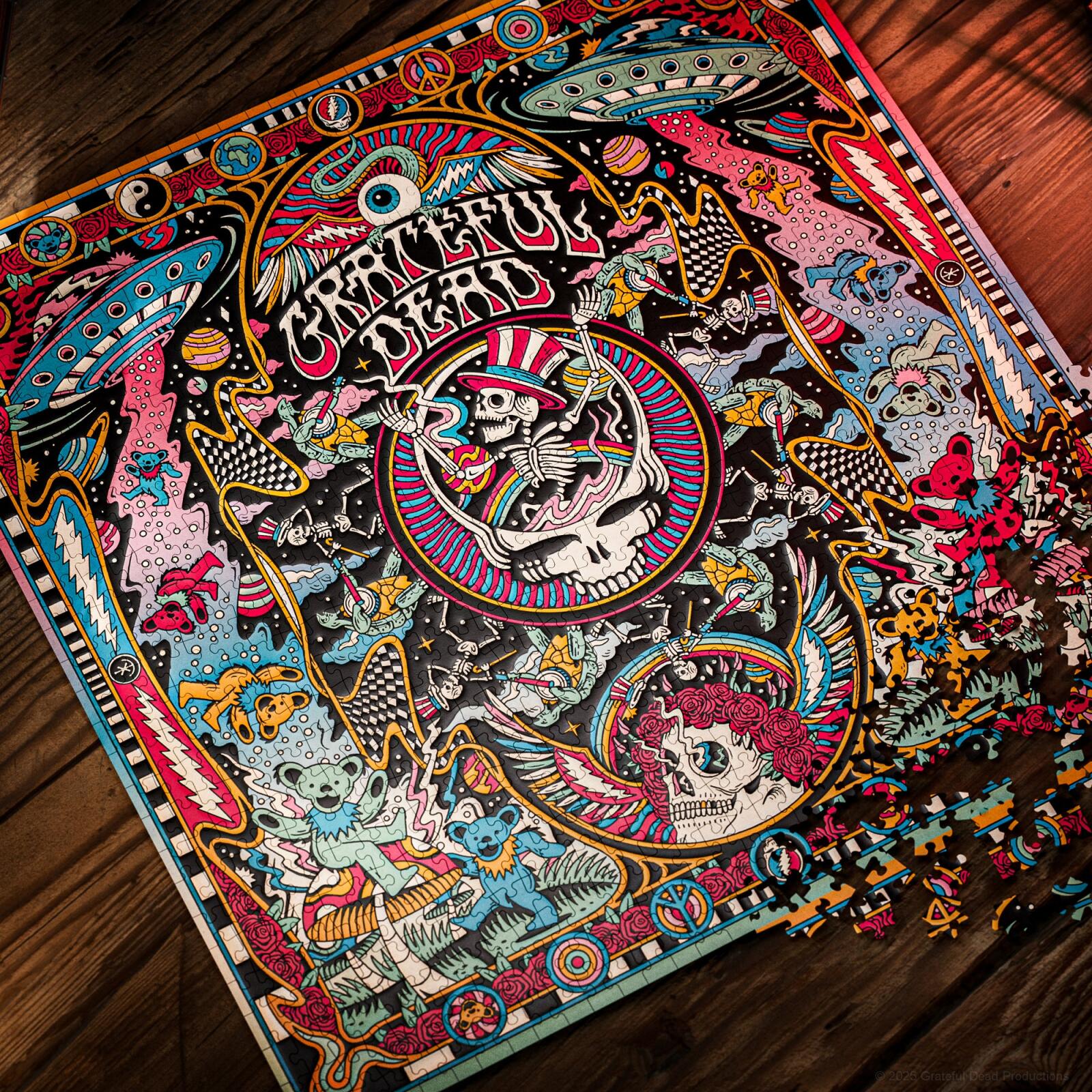 Grateful Dead Puzzle 1,000 Piece Jigsaw Puzzle - Theory11
