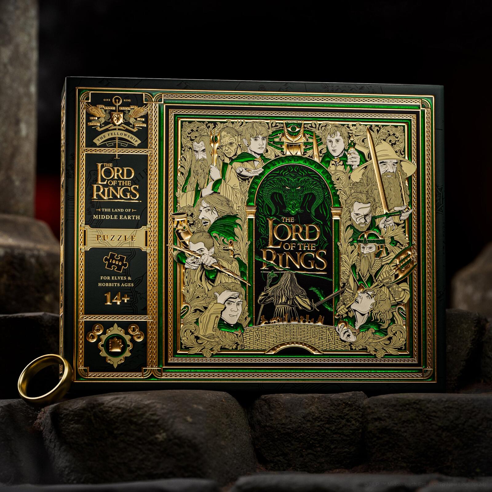 Lord of the Rings Puzzle 1,000 Piece Jigsaw Puzzle - Theory11