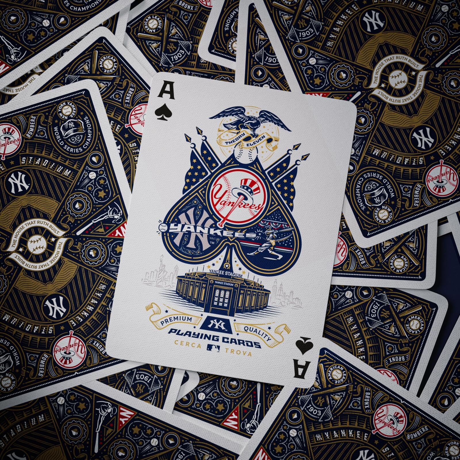 New York Yankees Playing Cards - Theory11