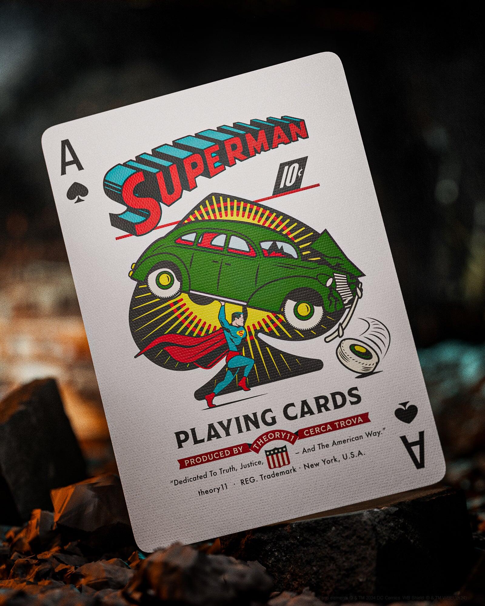 Superman Playing Cards - Theory 11
