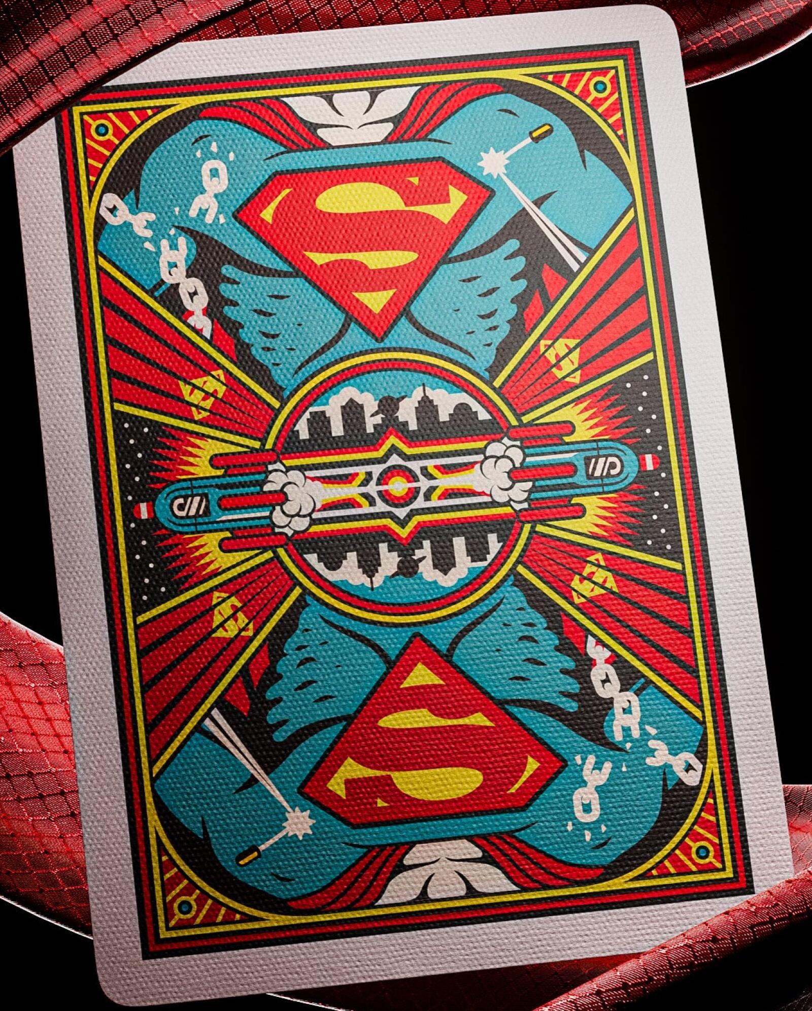 Superman Playing Cards - Theory 11