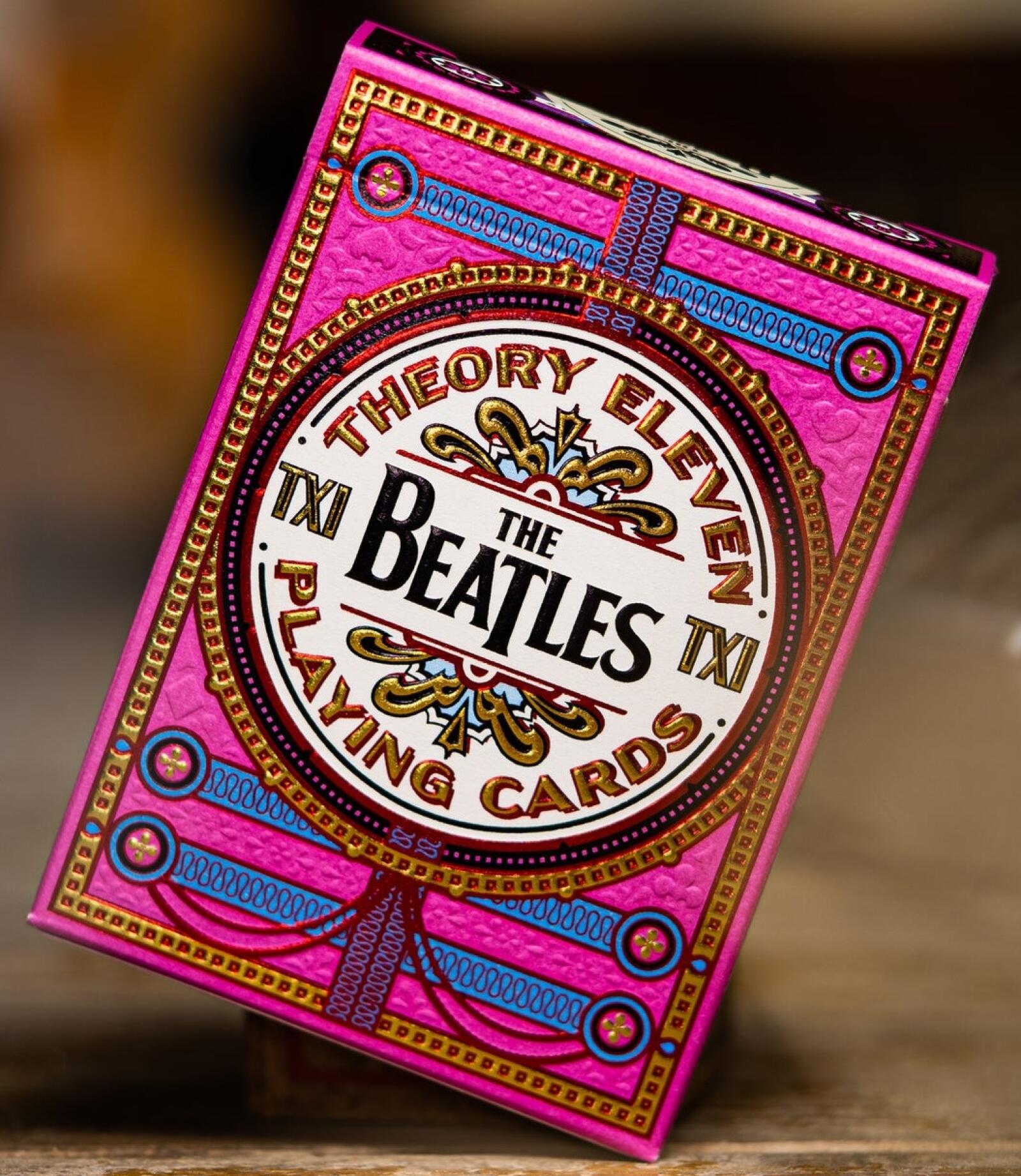 Pink- Beatles Playing Cards - Theory 11