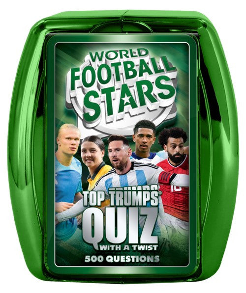 World Football Stars Trumps trivia - Green Box