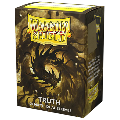Truth Dual Matte - 63.5x88 Sleeves - Box 100 Dragon Shield