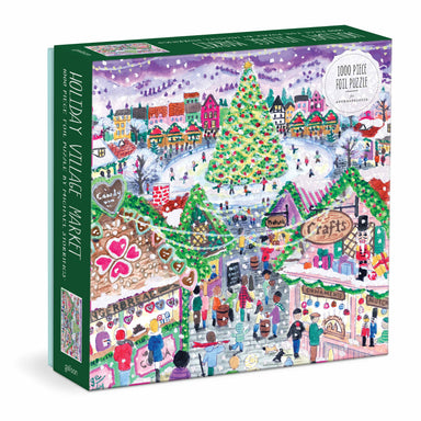 Storrings Holiday Village Market Foil Puzzle - 1000pc 