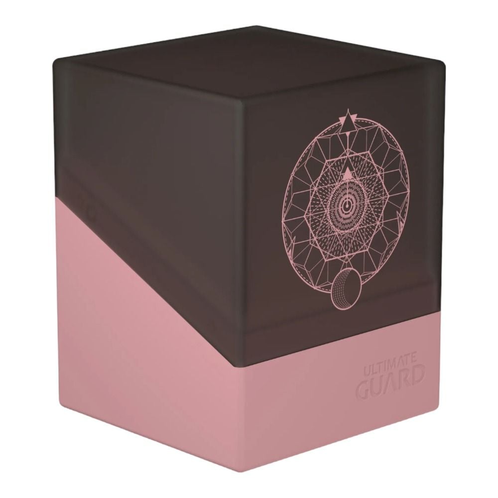 Fatum (Dusty Pink) Deck Box - Druidic Secrets -100+ Standard Size - Ultimate Guard Boulder Deck Case