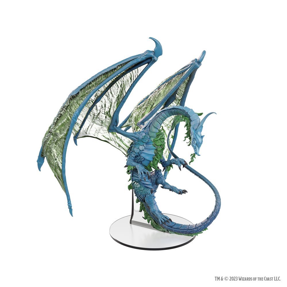 Adult Moonstone Dragon D&D Icons of the Realms