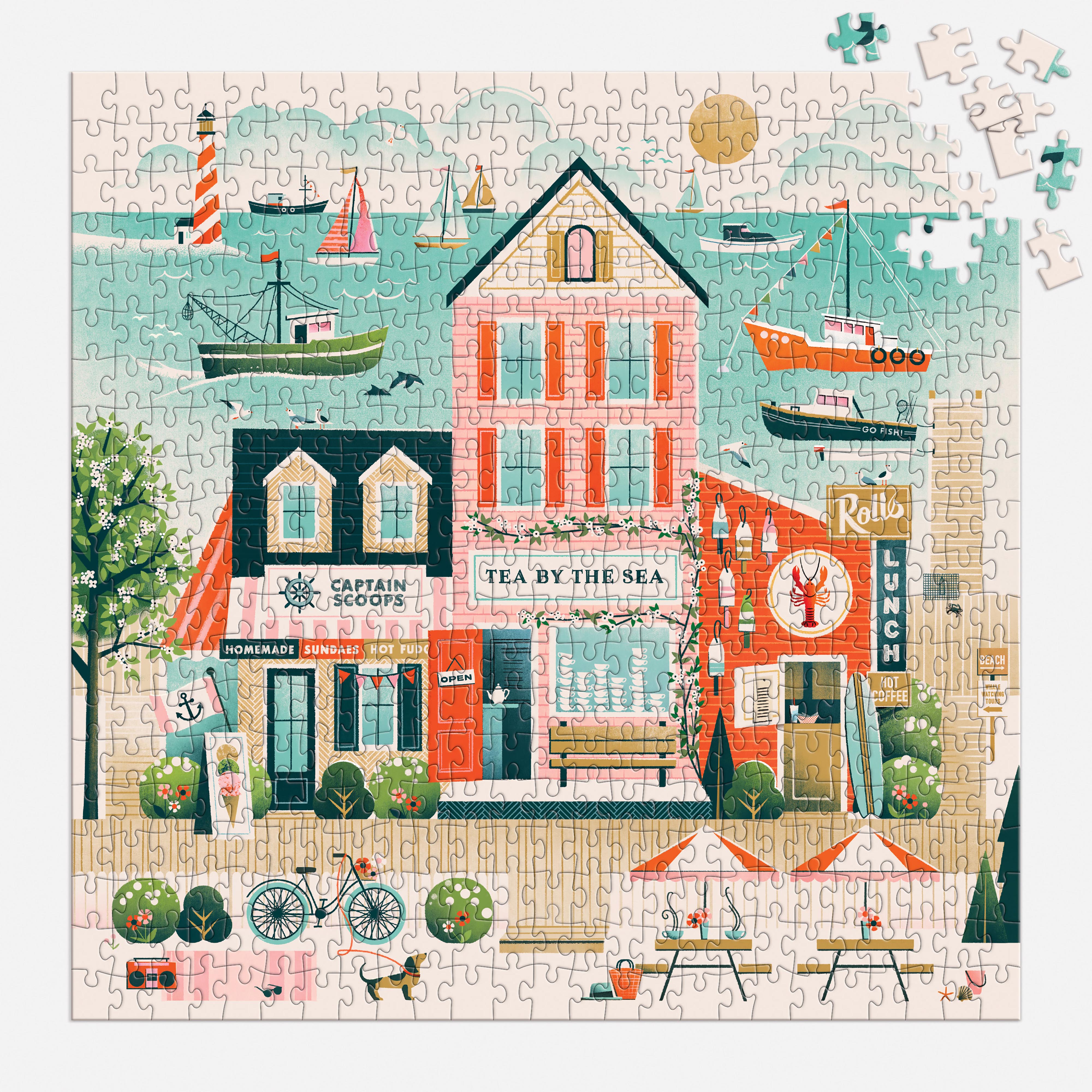 Beside the Sea 500pc - Galison