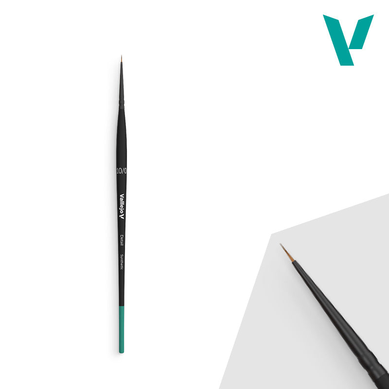 Detail 10/0 - Round Synthetic - Vallejo Brushes -