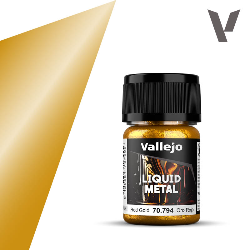 Vallejo Red Gold Liquid Model Colour 35ml