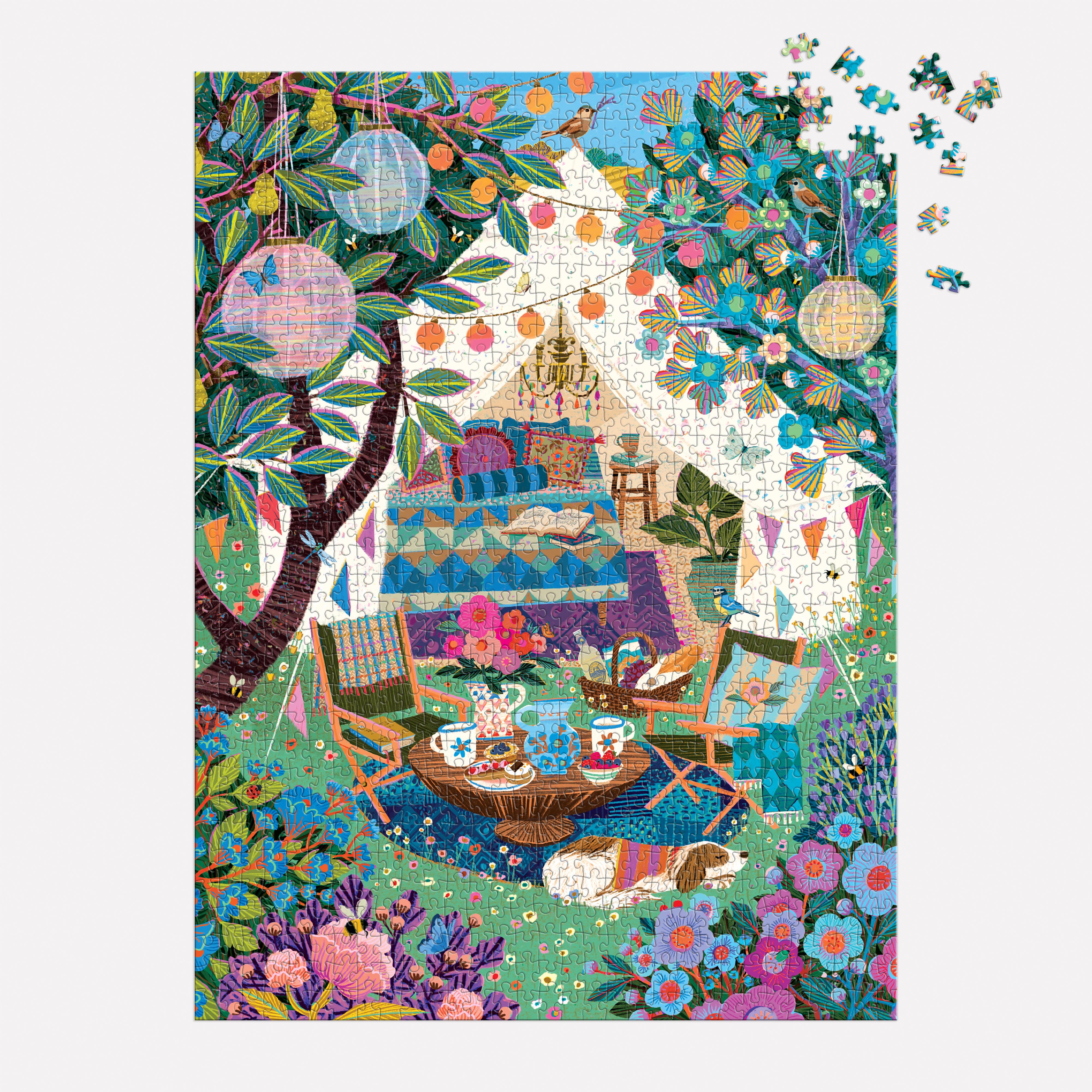 Blooming Escape - Victoria Ball 1000pc - Galison 