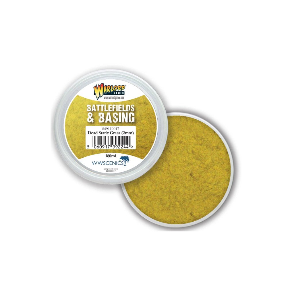 Dead Static Grass 2mm - Warlord