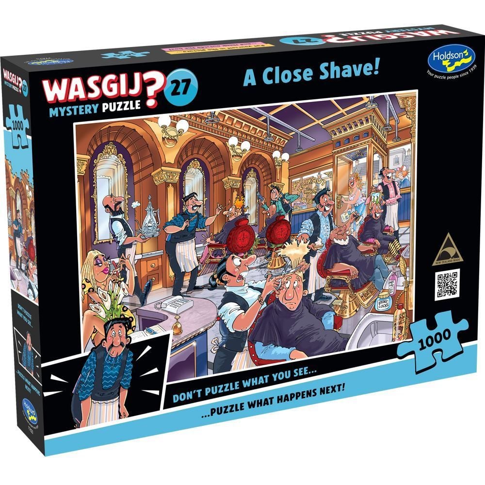 WASGIJ? MYSTERY #27 A CLOSE SHAVE