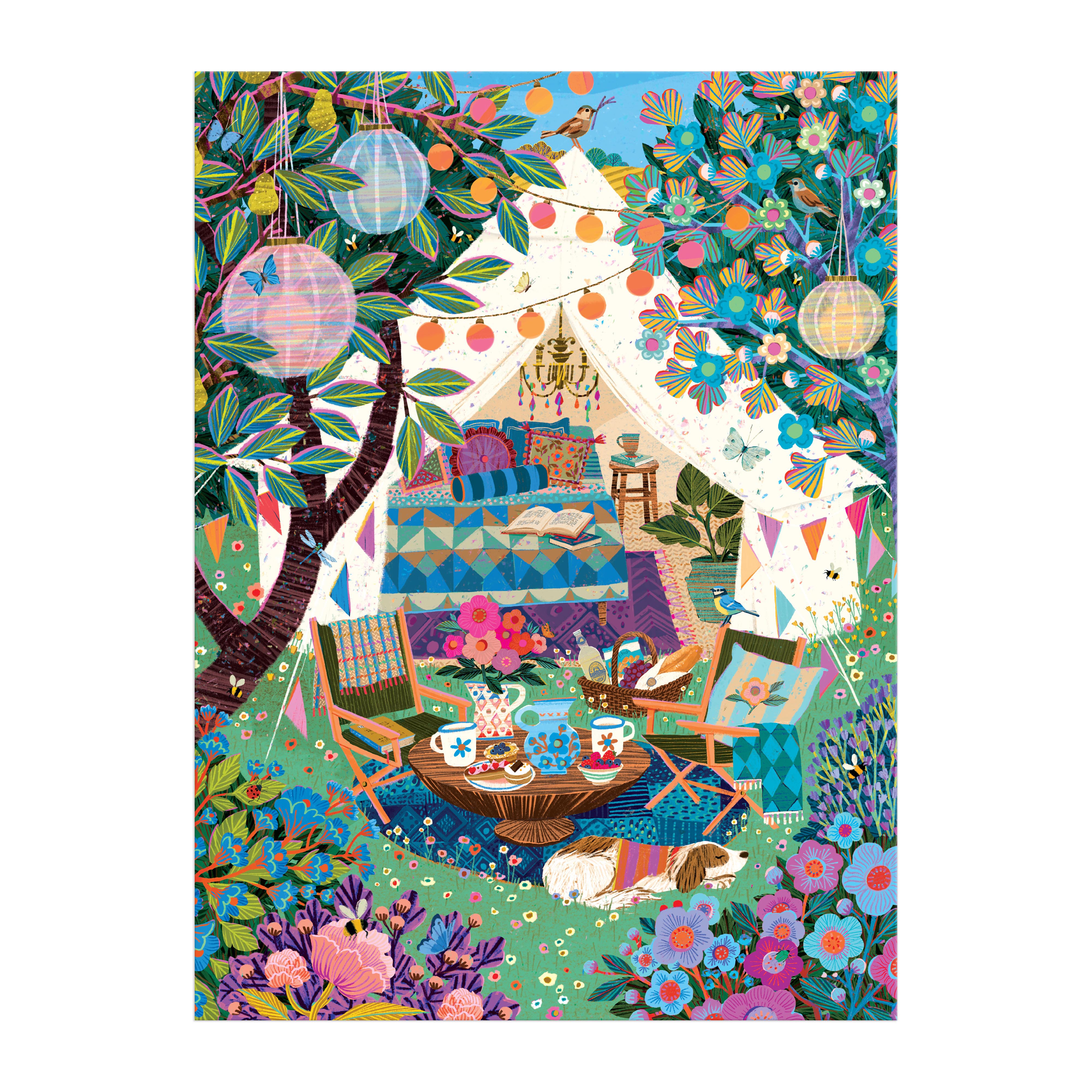 Blooming Escape - Victoria Ball 1000pc - Galison 