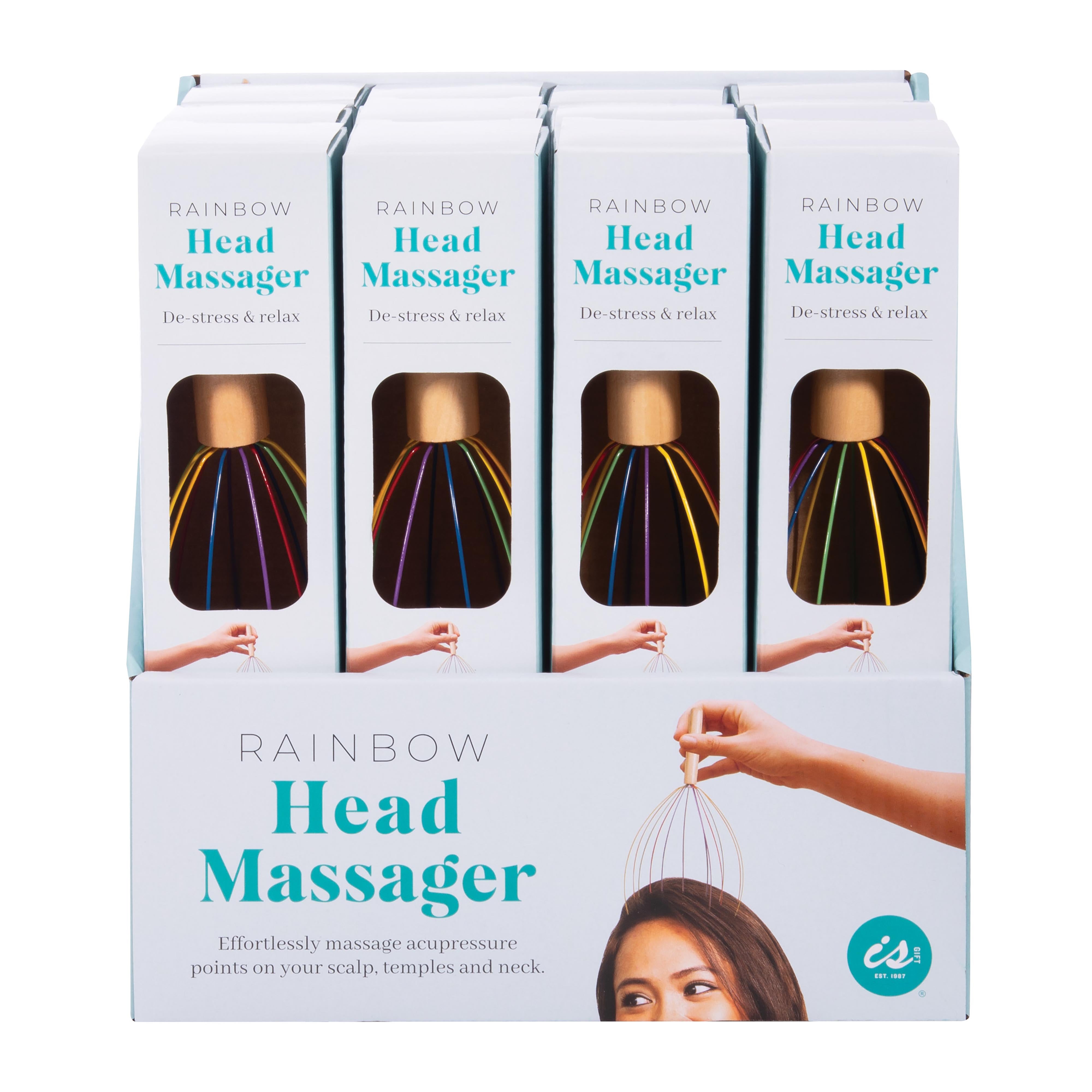 Rainbow Head Massager
