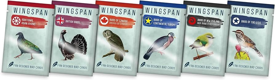 FULL BOX Wingspan Fan Designed Art Packs (Set 1)