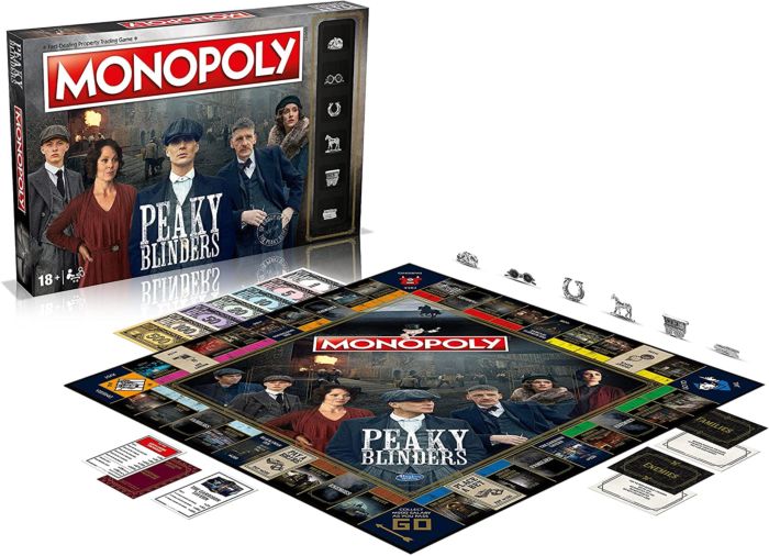 Monopoly Peaky Blinders – Jeu De Société Complet, Parfait état, Rare
