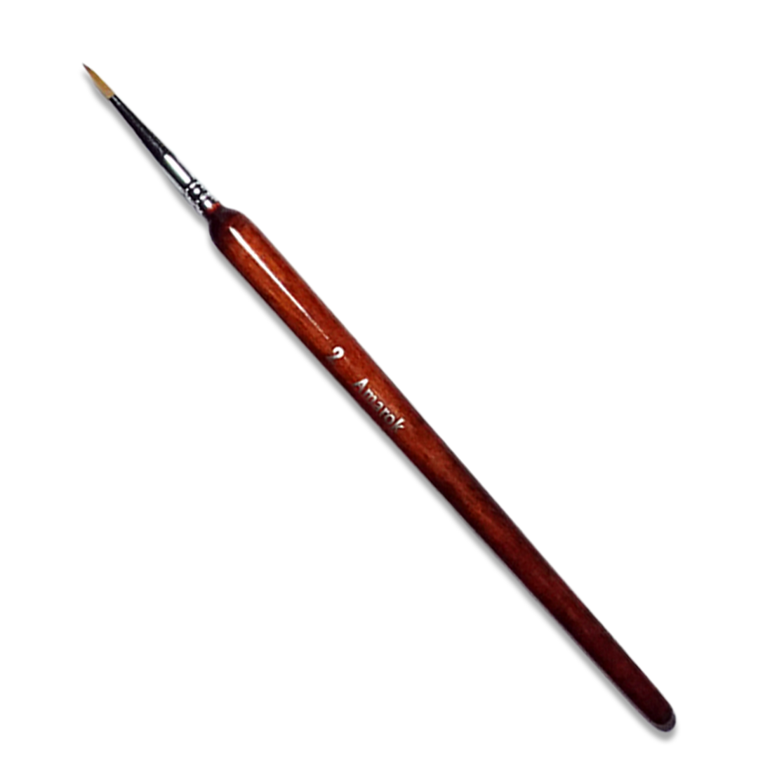 Chronicle Cards - Brushes -  Single Wolf Bristle Brush - Size  2