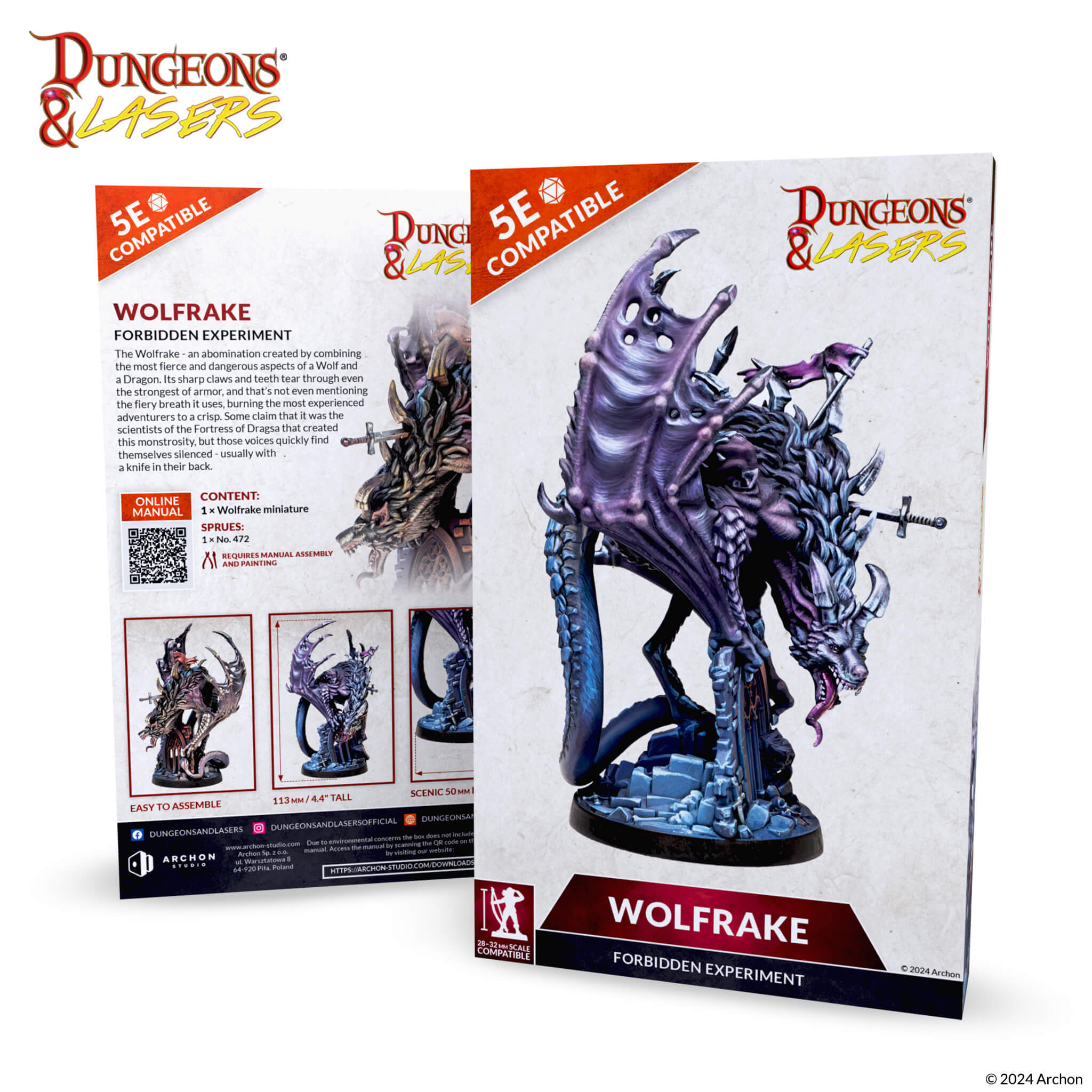 Deuslair: Wolfrake- Dungeons and Lasers