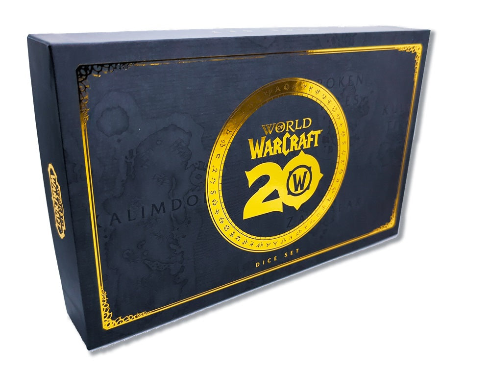 World of Warcraft Metal Dice Set