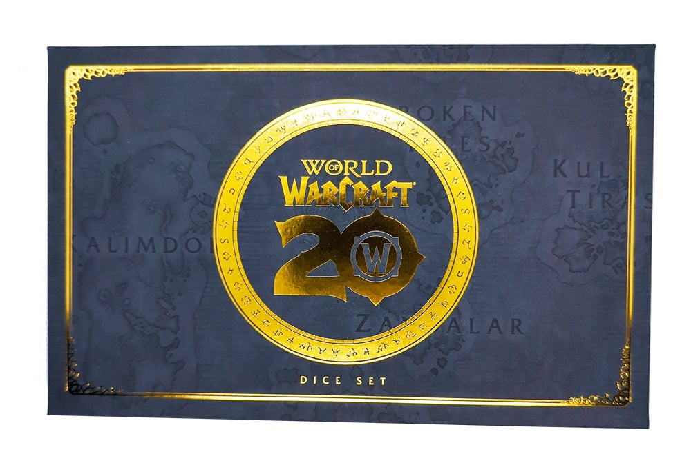 World of Warcraft Metal Dice Set
