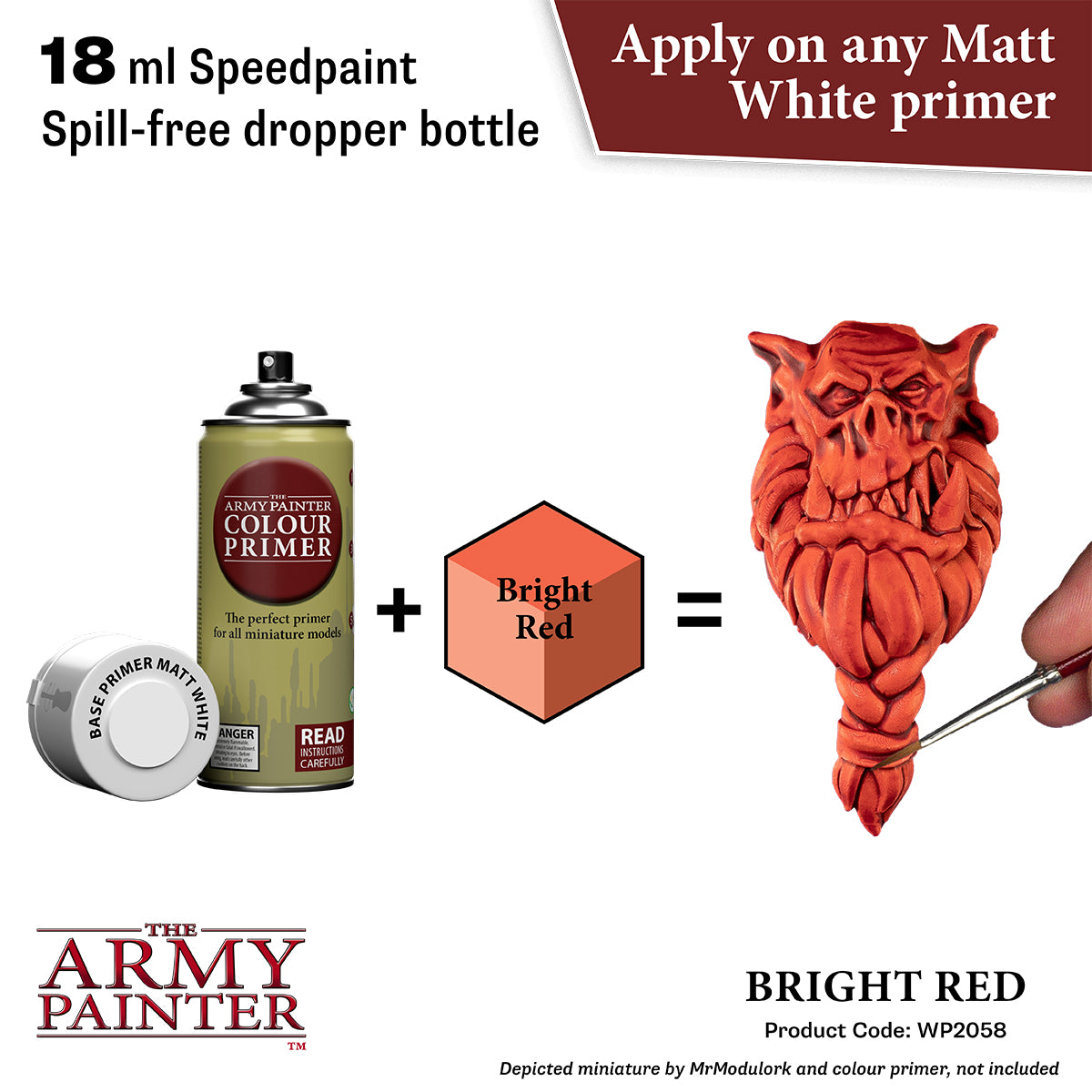 Bright Red - 18ml Acrylic - Speedpaint