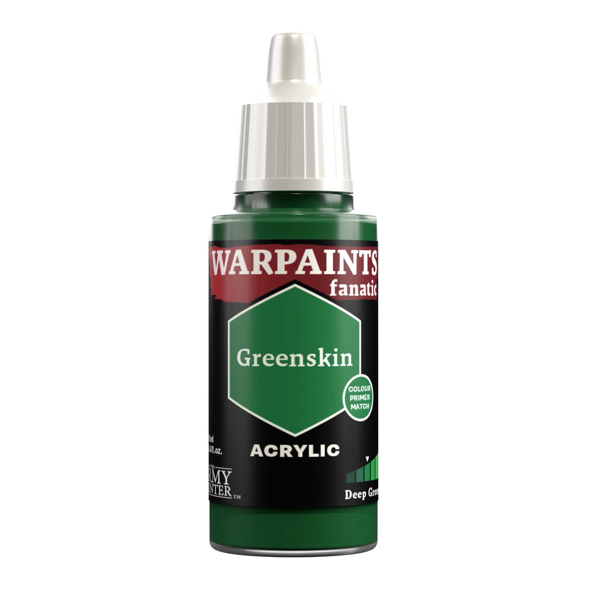 Greenskin Fanatic  Army Painter Warpaints - 18m