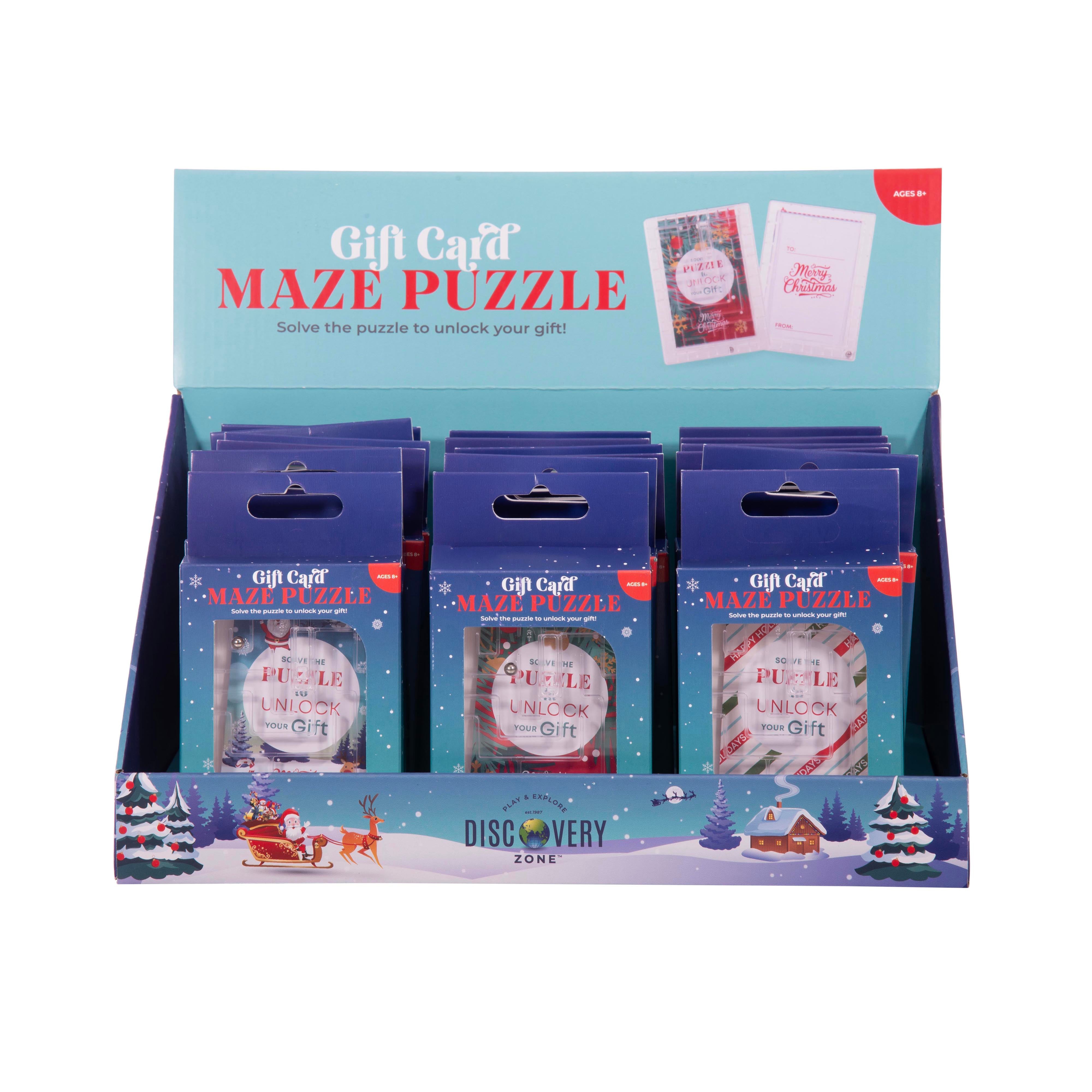 Gift Card Maze 3 asst.