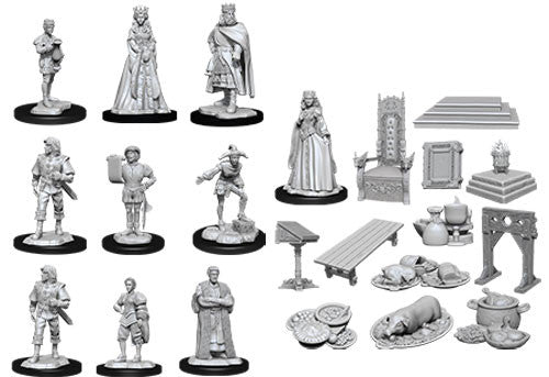 Castle: Royal Court - WizkidsDeep Cuts Unpainted Miniatures