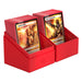 Solid Red Deck Box - 100+ Standard Card Size - Ultimate Guard Boulder Deck Case