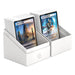 Solid White Deck Box - 100+ Standard Card Size - Ultimate Guard Boulder Deck Case