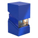 Solid Blue Deck Box - 100+ Standard Card Size - Ultimate Guard Boulder Deck Case