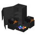 Black Twin Flip n Tray 200+ XenoSkin Monocolor Deck Box Ultimate Guard