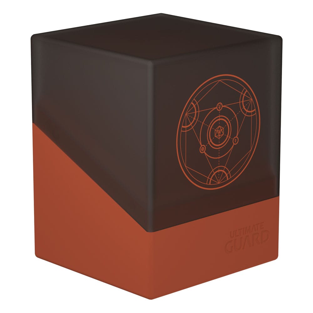 Impetus (Dark Orange) Deck Box - Druidic Secrets -100+ Standard Size - Ultimate Guard Boulder Deck Case