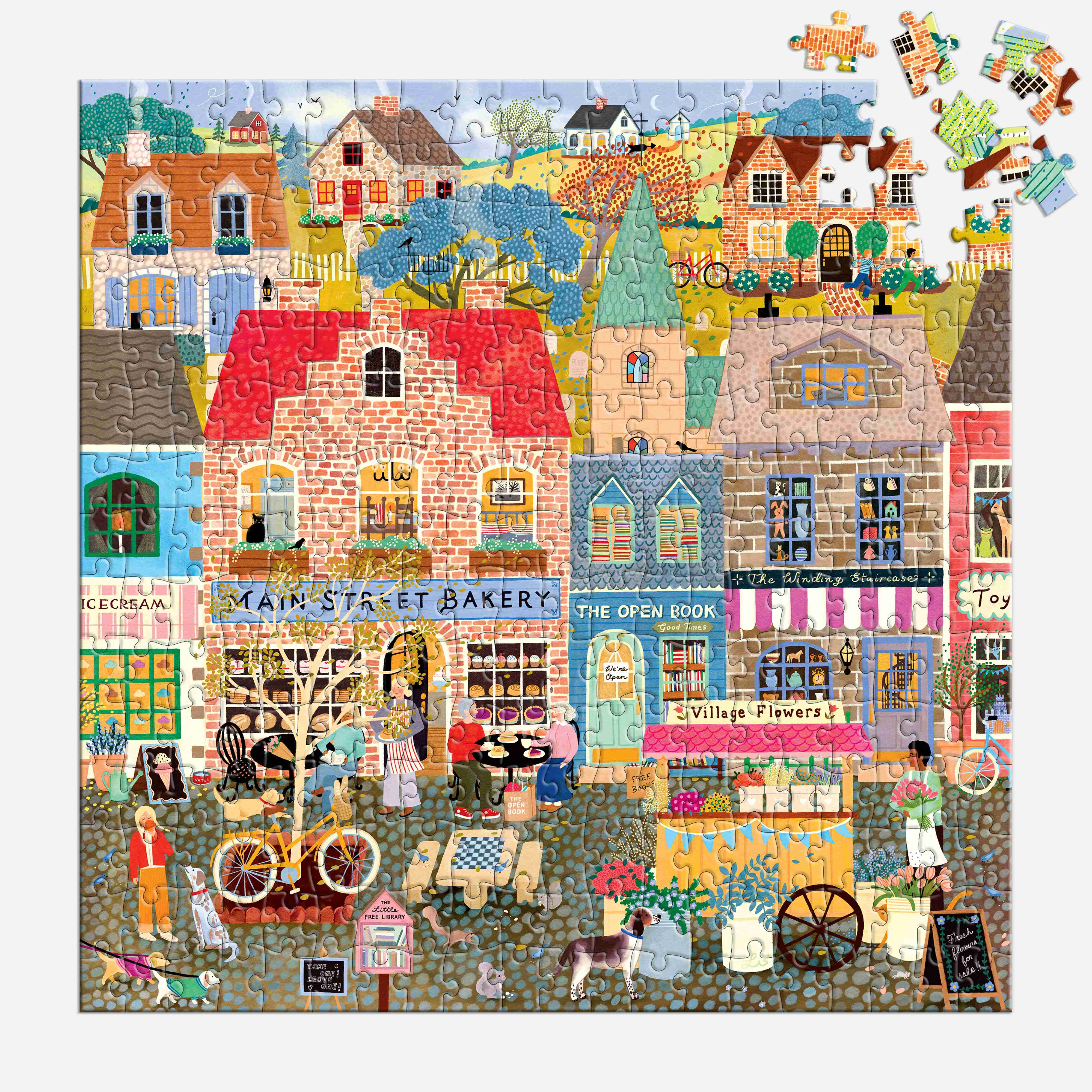 Main Street Morning - 300pc large format