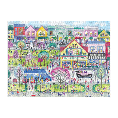 Book Town Michael Storrings - Puzzle 1000pc Galison