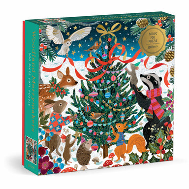 Woodland Merry Makers Foil 500pc - Galison