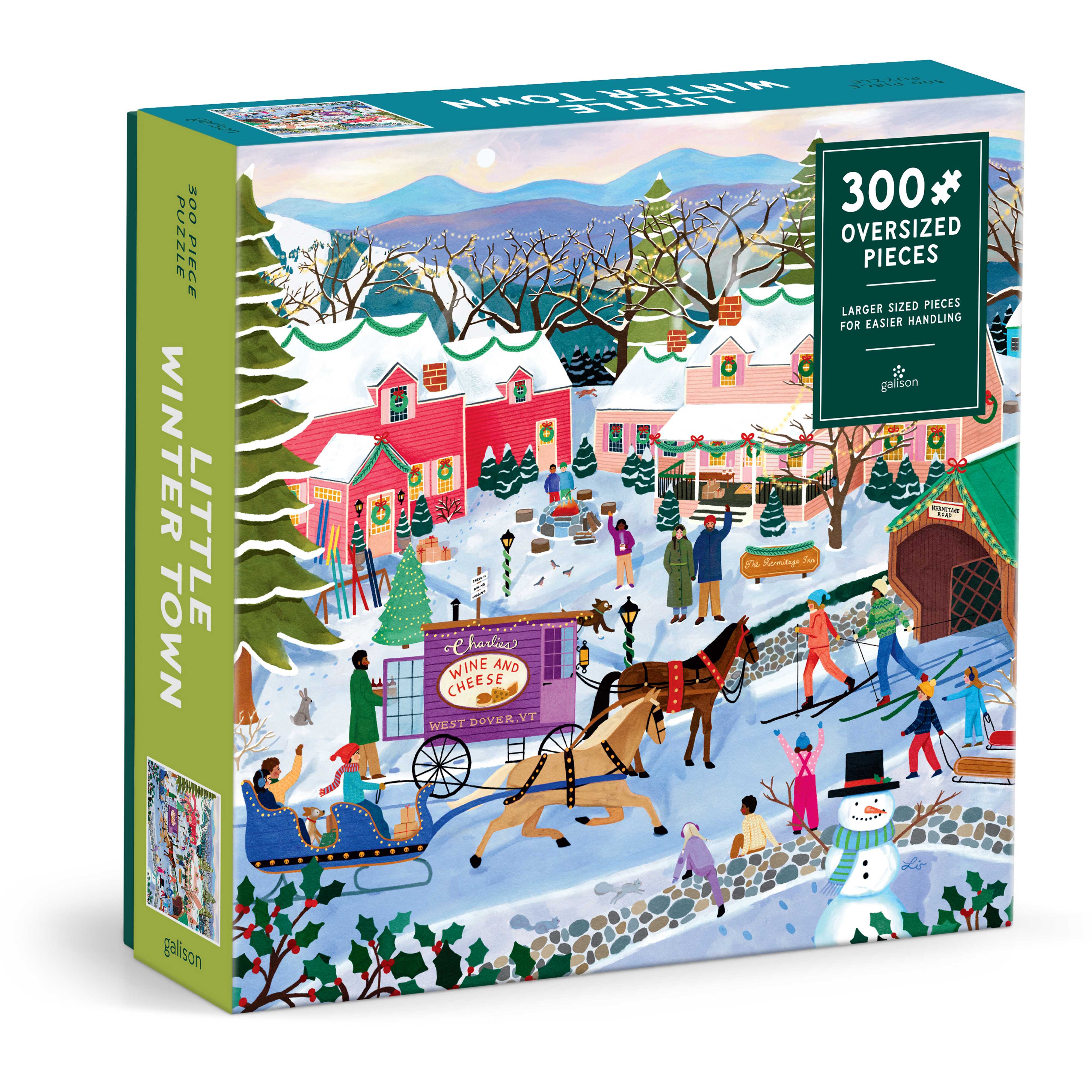 Little Winter Town 300pc - Galison